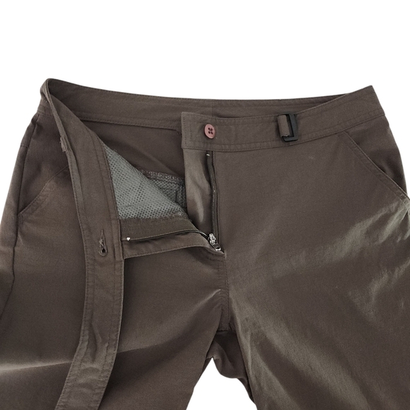 MOUNTAIN EQUIPMENT CO-OP Brown Stretch Hiking Pants size 4 - Picture 5 of 14